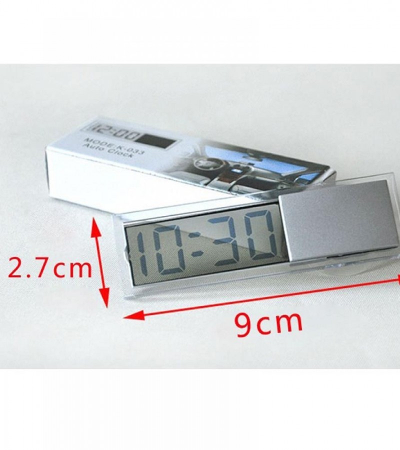 Car Digital Clock with Suction Cup
