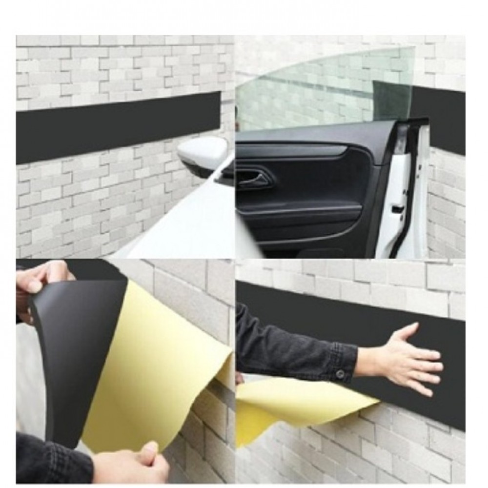 Car Door Guard Anti Scratch Self Adhesive Parking Protector Garage Wall Corner Foam Sticker 200*20 c