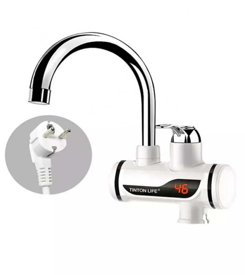 Electric Instant Water Heater Tap Shower Hot Faucet Kitchen Water Heater
