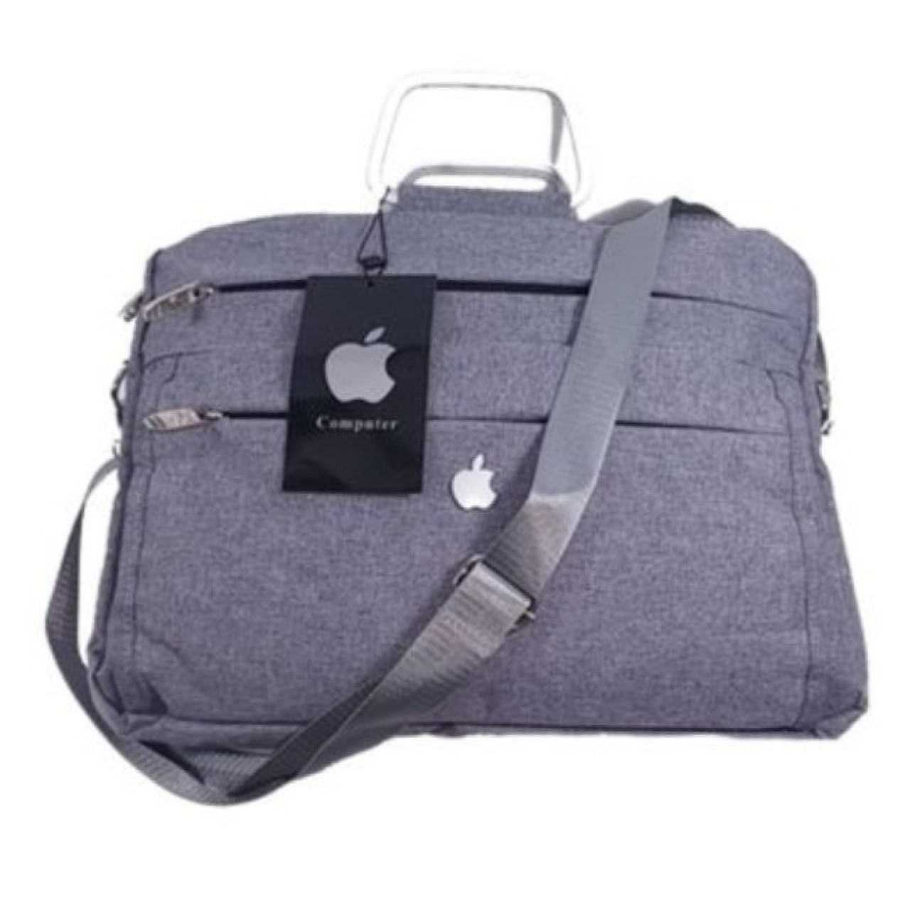Frosted Fabric Macbook Bag 15.4 Air/Pro/Retina/Touch Bar - Grey