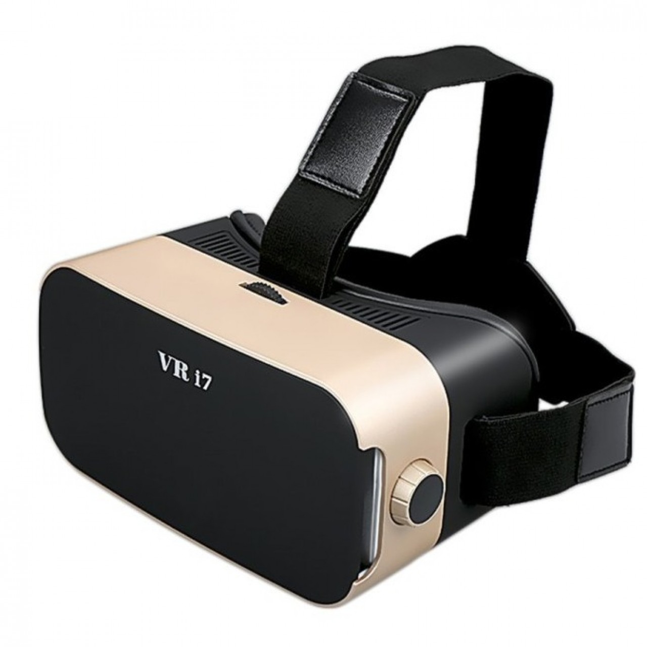 Gold Head-mMunted Virtual Reality 3D Glasses Helmet VR i7 BOX Headset