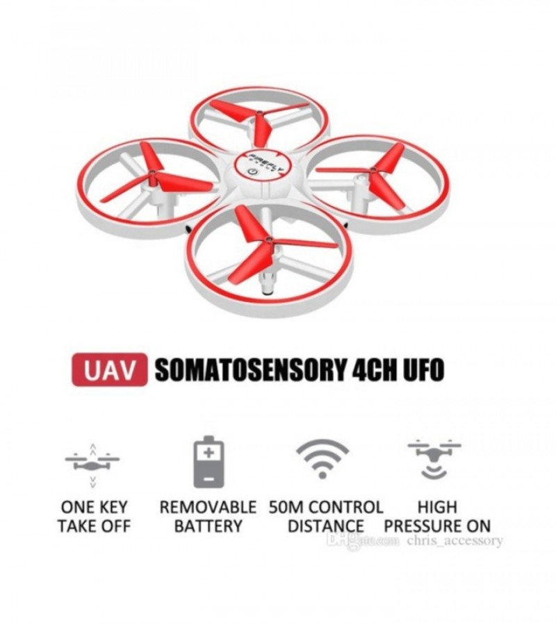 Gravity Sensor Watch Remote Control drone Ufo Hands Free Gesture Drone