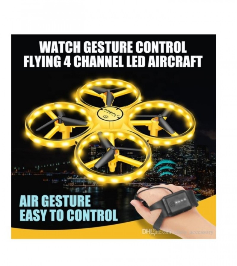 Gravity Sensor Watch Remote Control drone Ufo Hands Free Gesture Drone