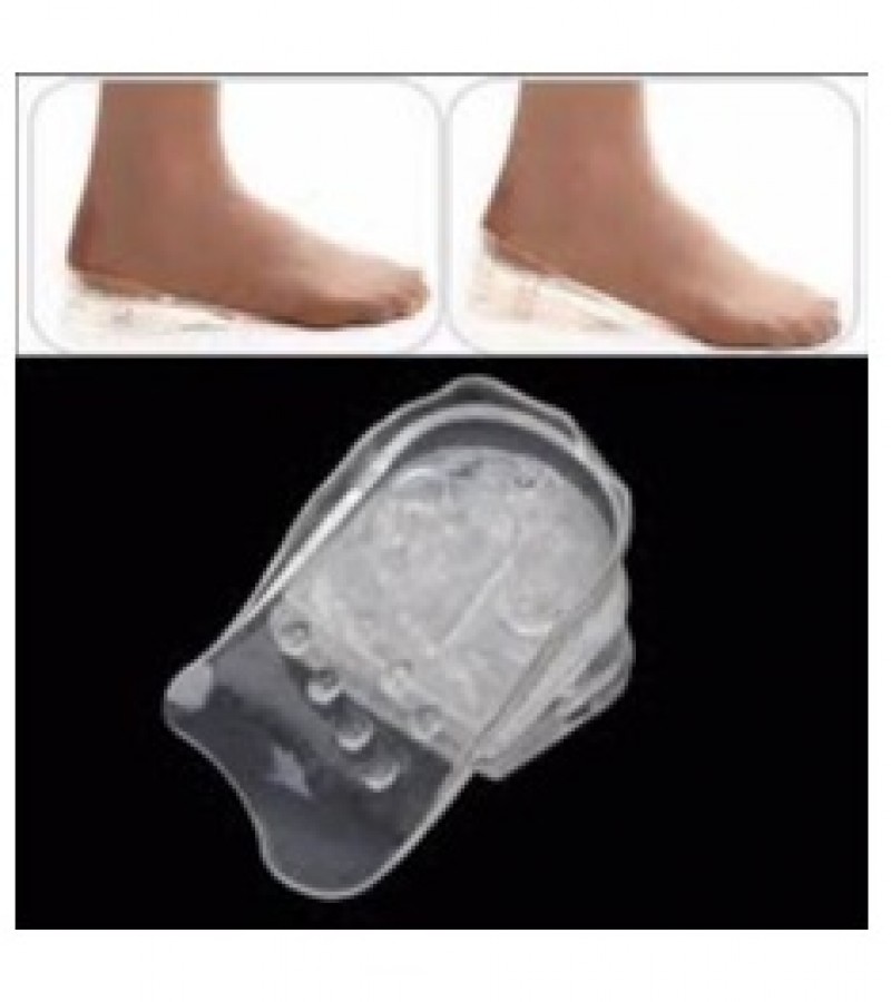 Height Increase Silicone Insole/Height Taller Pads - 5 Layers Adjustable