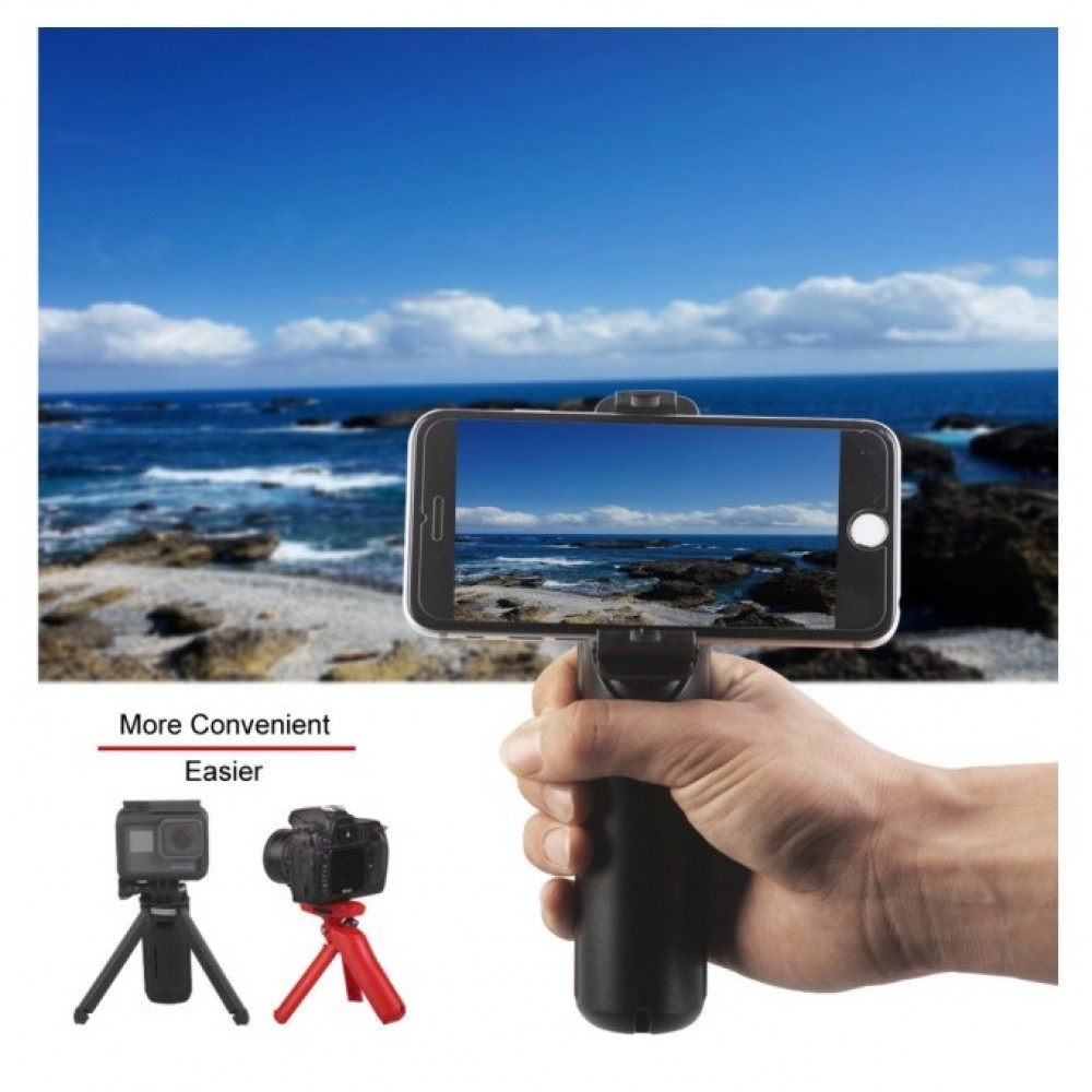 LENSGO Multi-function Mini Tripod Stand Mount Monopod Table Tripod Smartphone & Gopro Action Camera
