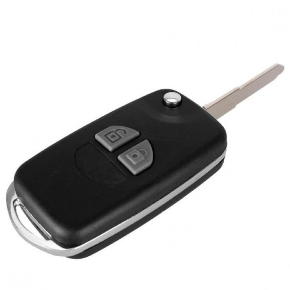 Modified Flip Folding Remote Car Key Case Shell fit for SUZUKI SX4 Swift 2 Button + Button Pad