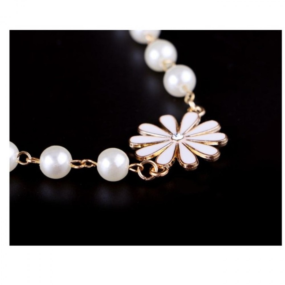 Necklace Simulated Pearl Statement Necklaces Pendants Vintage Jewelry