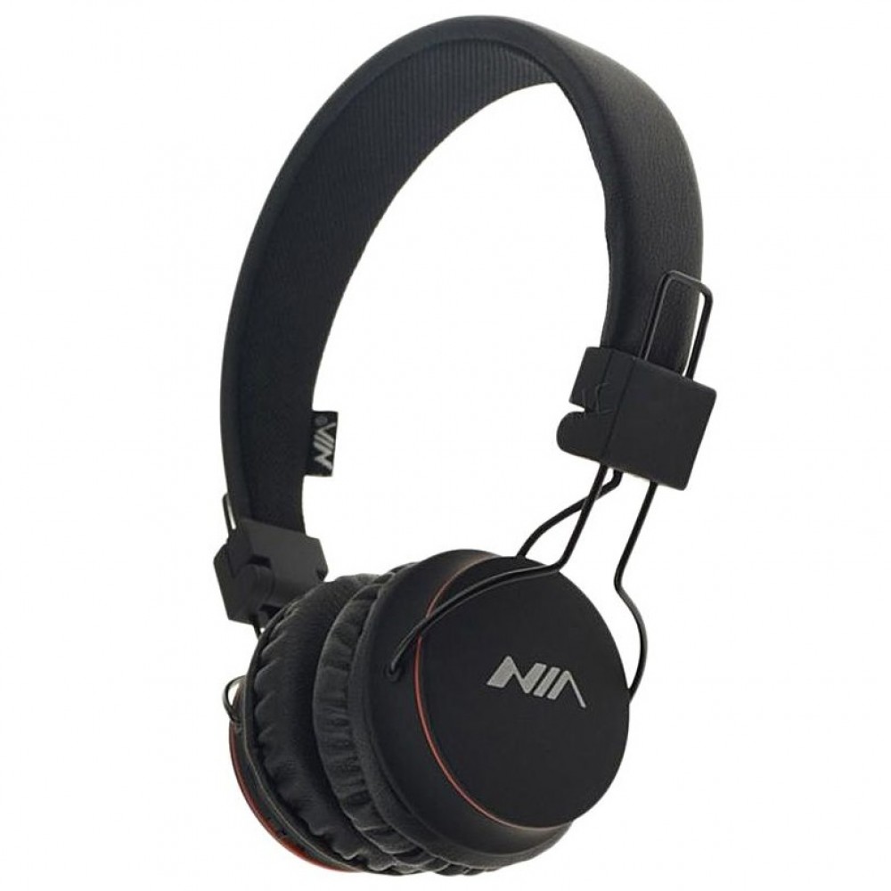 NIA X2 Bluetooth Wireless Headphone Black