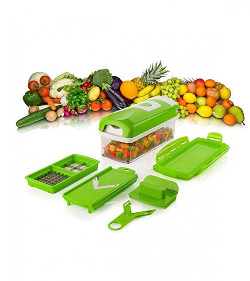 Nicer Dicer Plus Vegetable & Fruit Cutter - Green