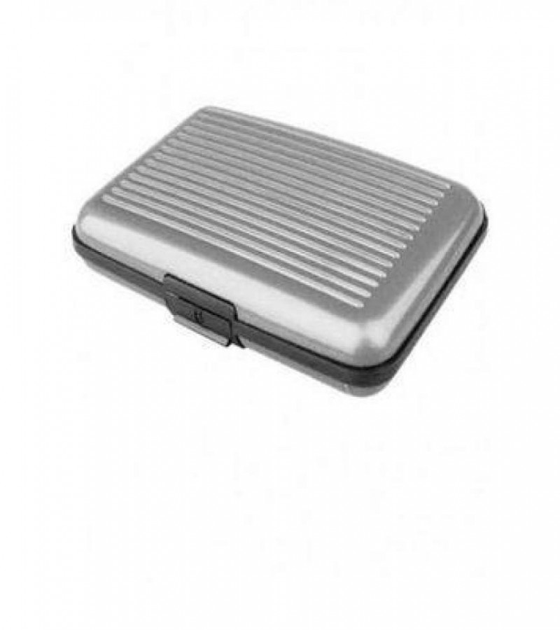 Pack Of 2 - Multicolor Ultra Slim Wallets - Silver