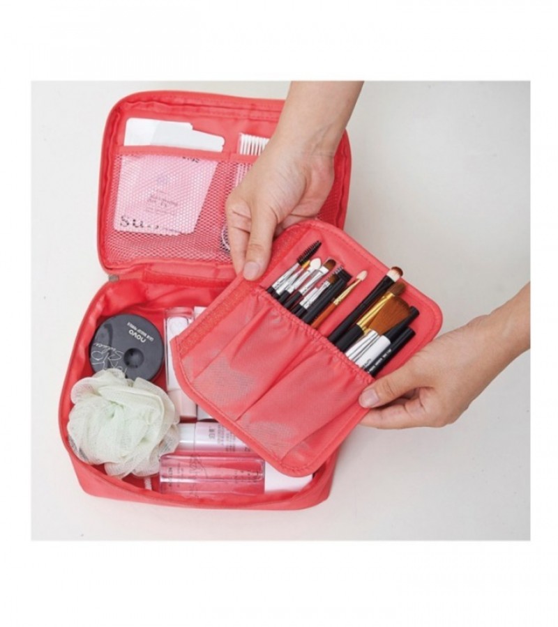Portable Makeup Cosmetic Bag Pouch 70971 - Multi