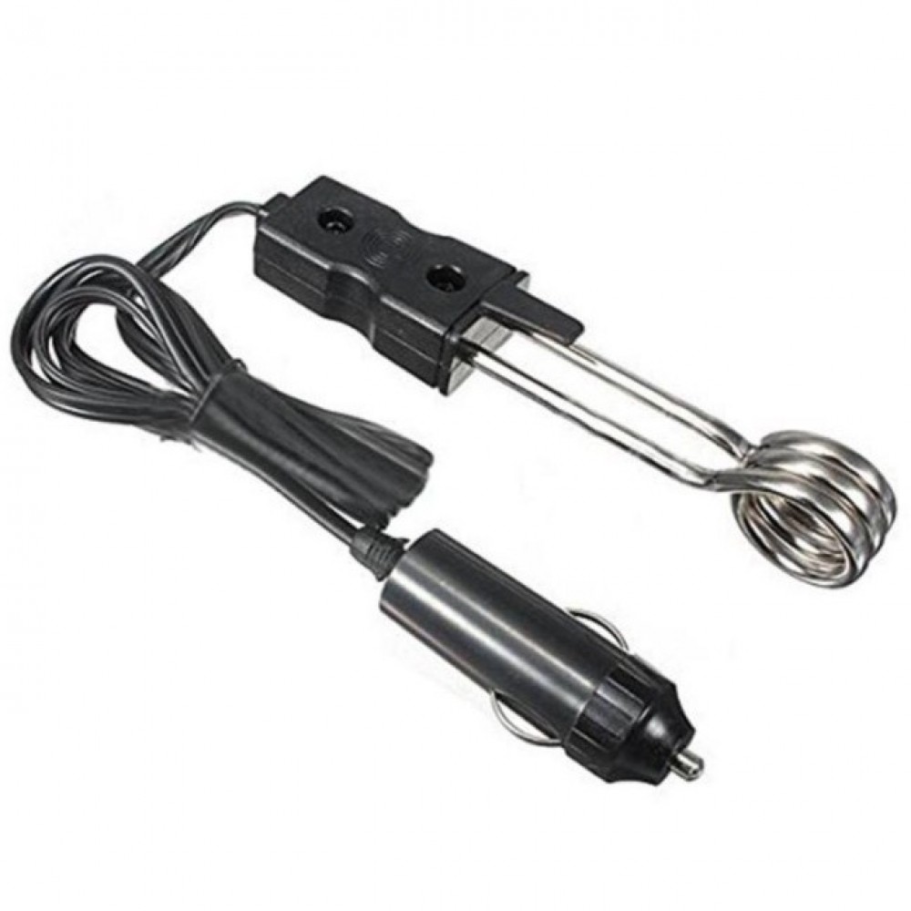 Portable Safe 12V Car Immersion Heater Auto Electric Tea Coffee Water Heater(12V)