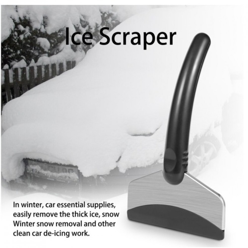 Portable Winter Car Windshield Snow Scraper Mini Ice Shovel Stainless