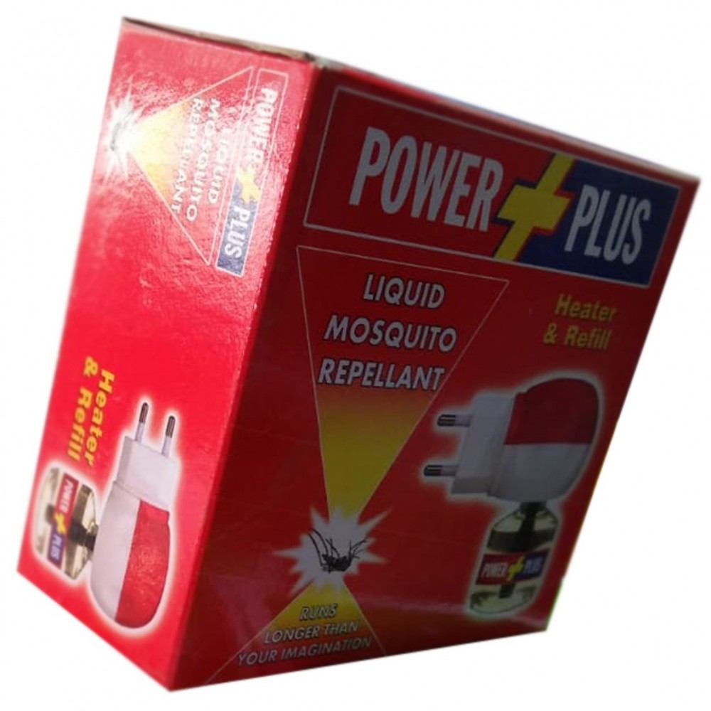 Power Plus Liquid Mosquito Repellent - Heater & Refill