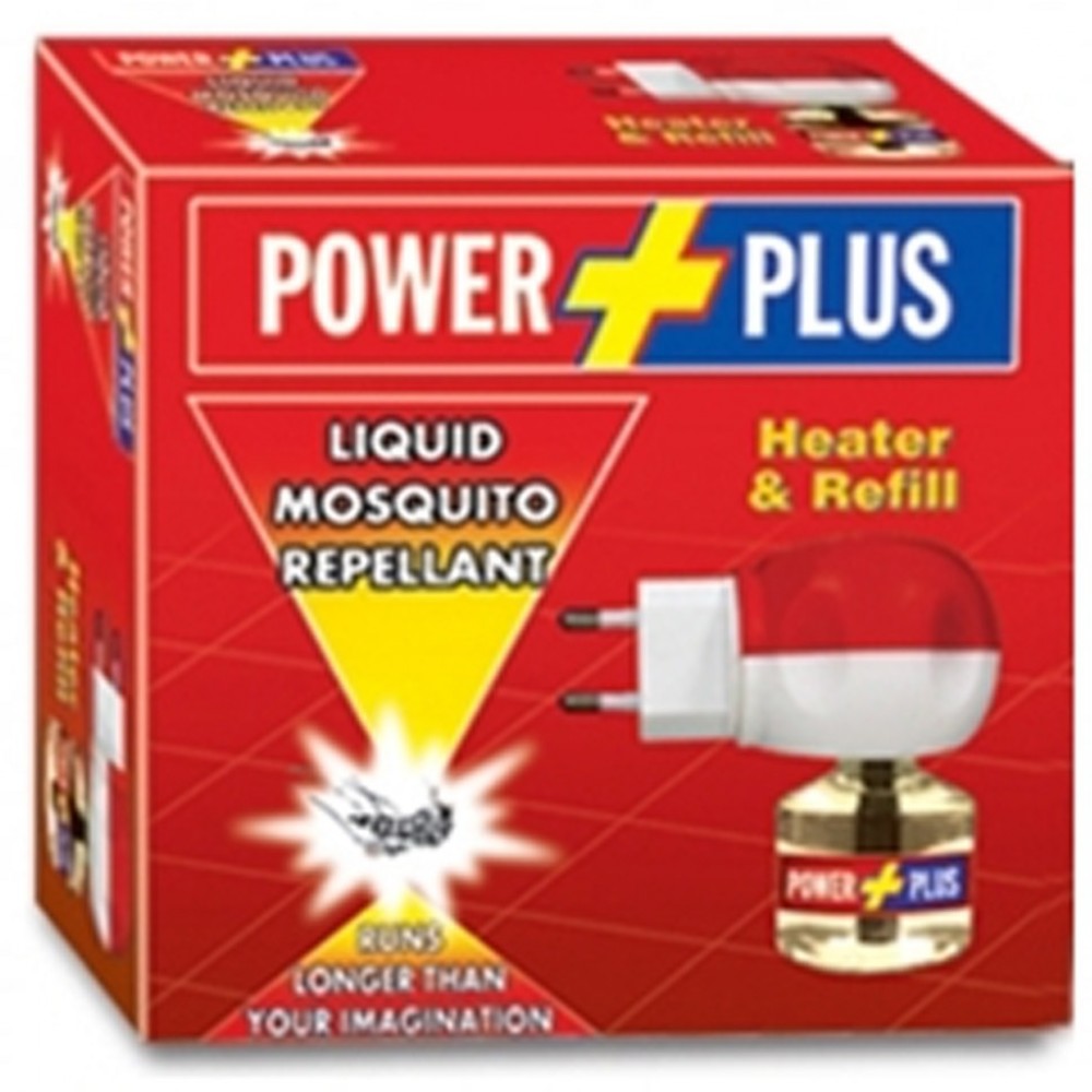 Power Plus Liquid Mosquito Repellent - Heater & Refill