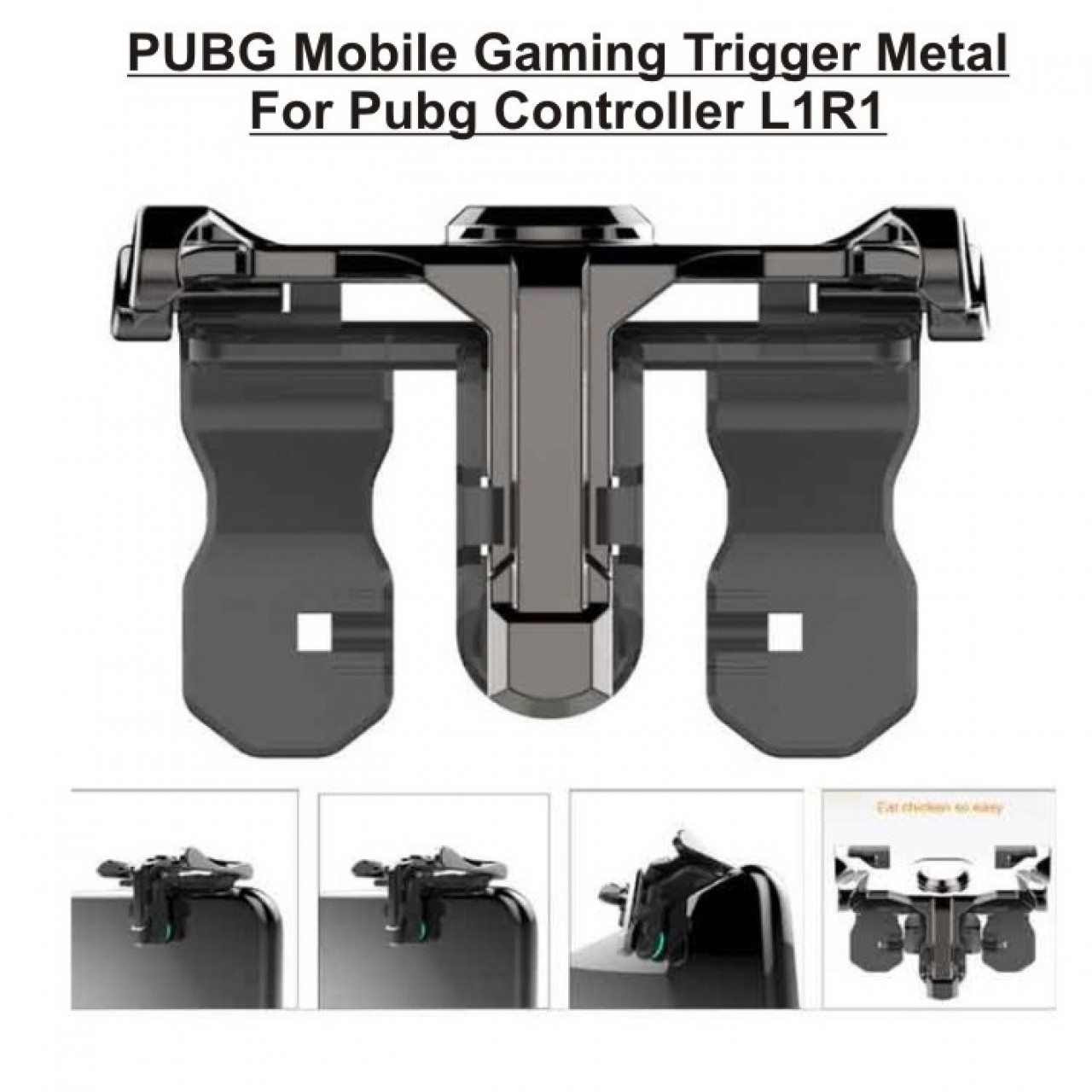 PUBG Mobile Gaming Trigger Metal For Pubg Controller L1R1