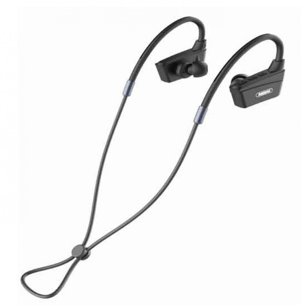 Remax Bluetooth Handsfree RB-S19 Wireless Sports Earphones - Black