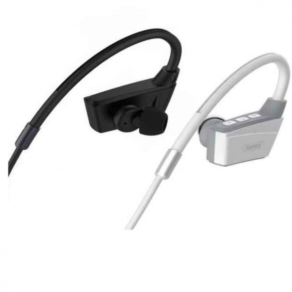 Remax Bluetooth Handsfree RB-S19 Wireless Sports Earphones - Black