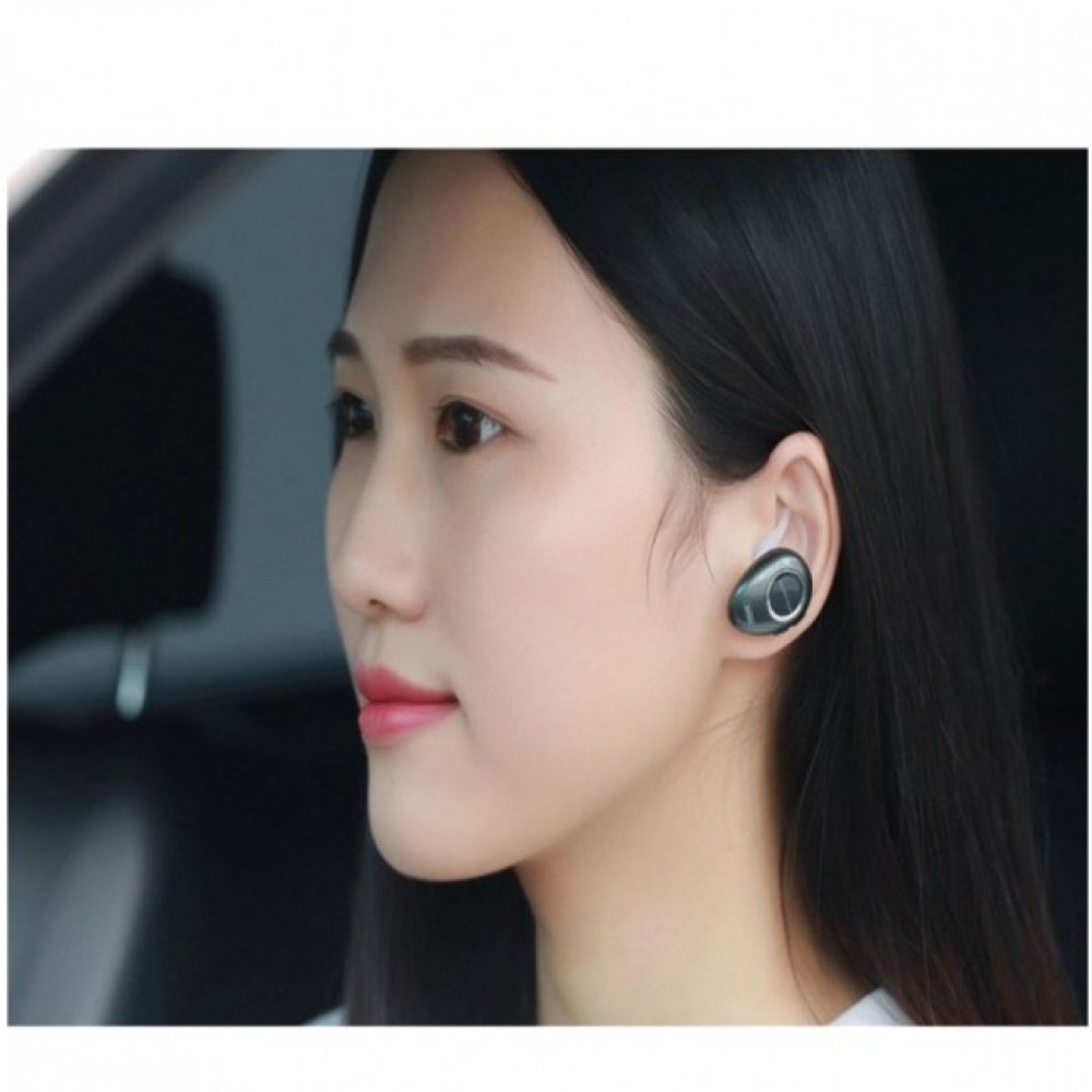 Remax Bluetooth RB-T22 Wireless Mini Single Side Earphone - Black
