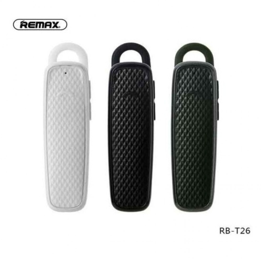 Remax Bluetooth RB-T26 Single Side Earphone - Black