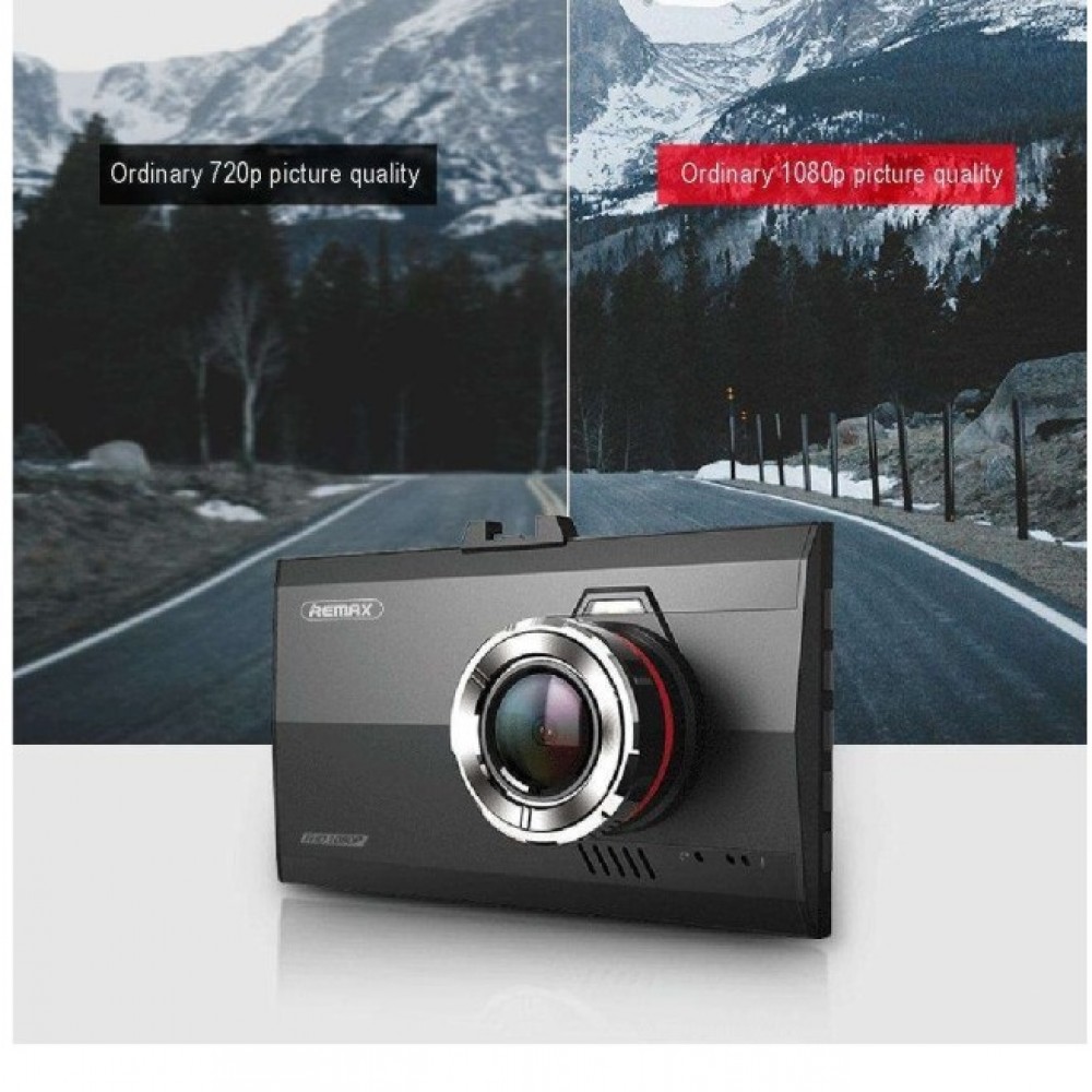 Remax CX-05 Blade Car Dashcam Recorder Dashboard Camera Car DVR - Black
