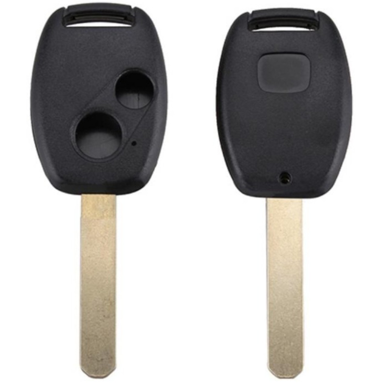 Remote Key Fob Case 2 Buttons ABS Shell Fit for Honda Replacement