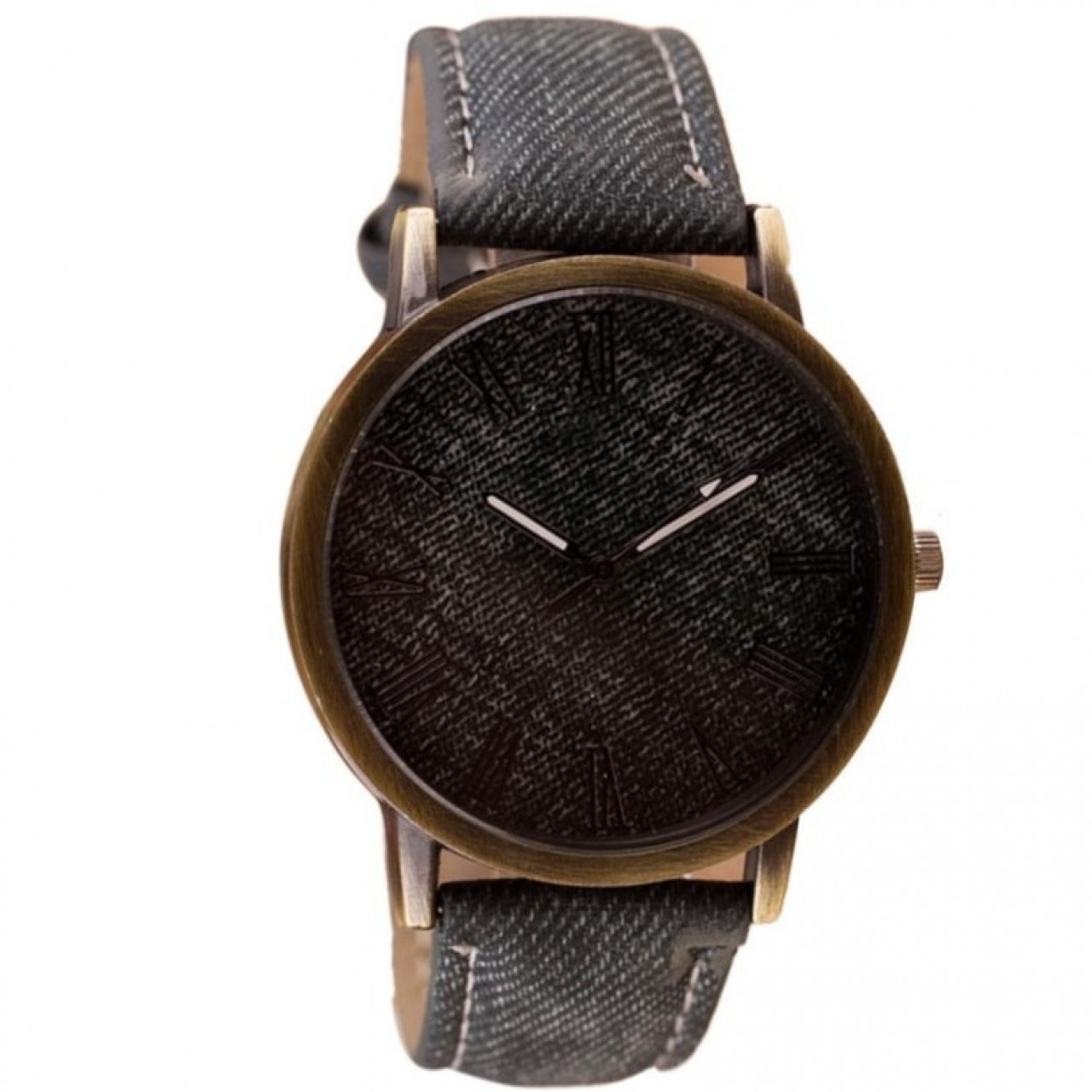 Retro Vogue Men Wrist Watch Cowboy Leather Band Analog Quartz Watch