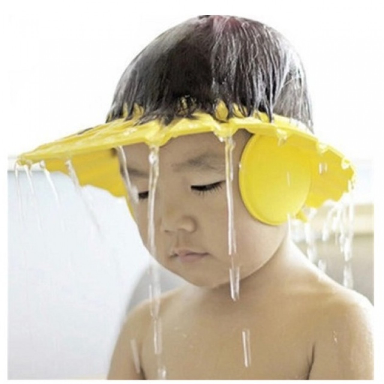 Safe Foam Shampoo Cap For Children Bathing Shower Cap