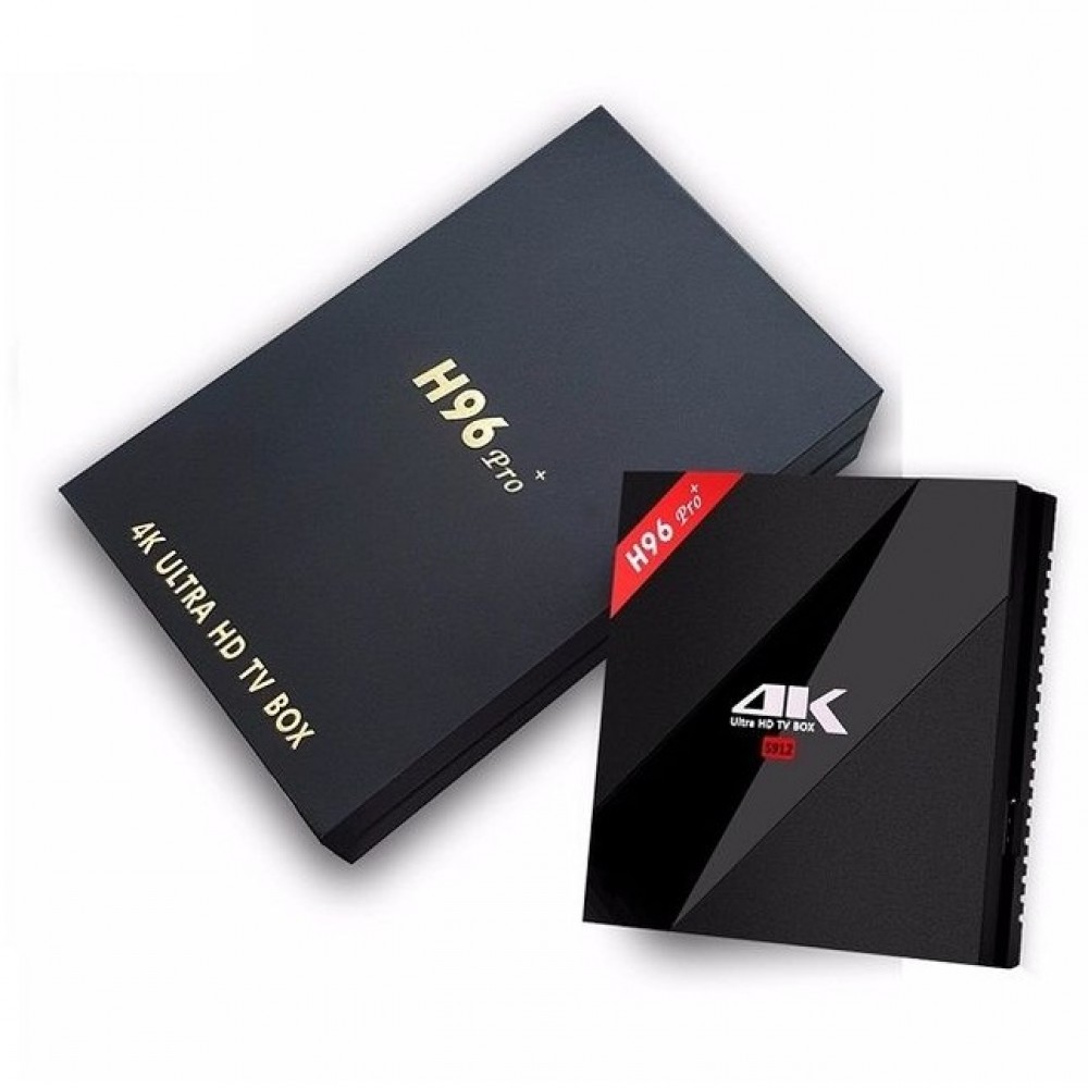 SMART BOX H96 PRO PLUS 3GB+32GB OCTA CORE 4K ULTA HD 8.1v