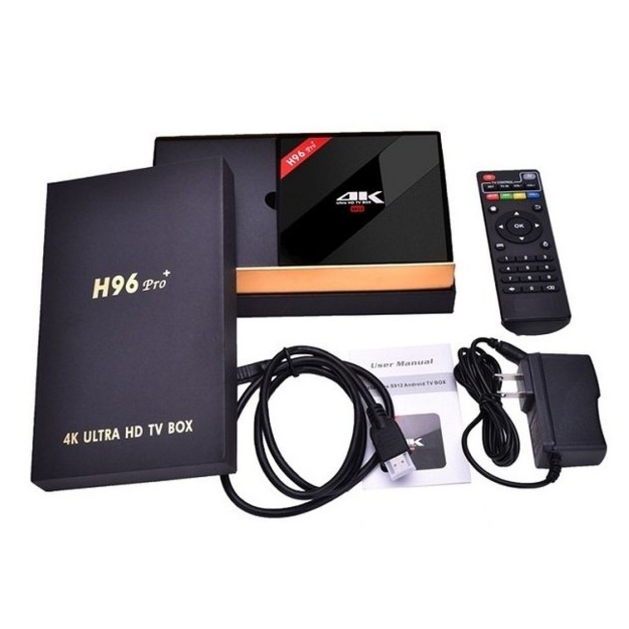 SMART BOX H96 PRO PLUS 3GB+32GB OCTA CORE 4K ULTA HD 8.1v