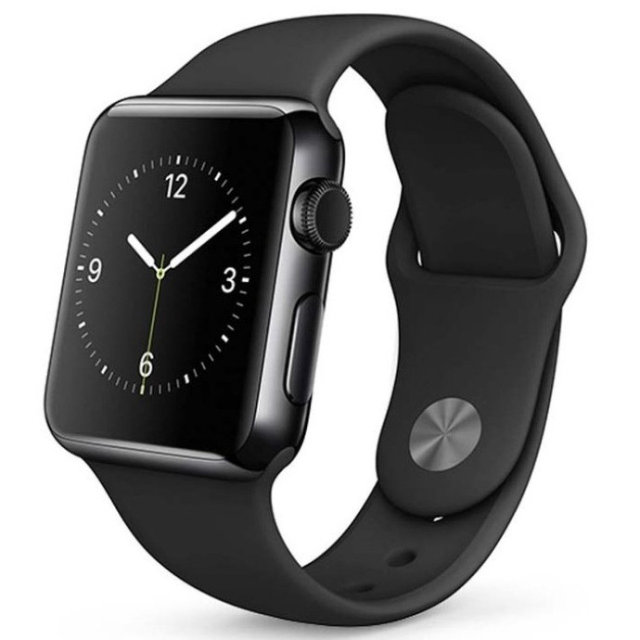 SMART WATCH BLACK W08 WITH GSM SLOT AND BLUETOOTH CONNECTIVITY FOR IOS AND ANDROID SMART PHONES