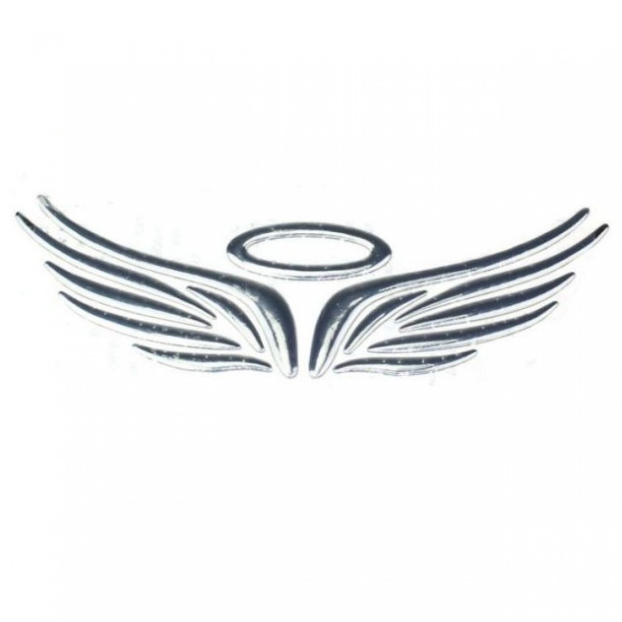 Soft Plastic Wing Car Logo Sliver