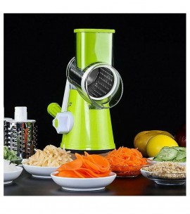 9 in 1 Multifunctional Rotating Vegetable Cutter Kitchen Slicer with Drain  Basket - Sale price - Buy online in Pakistan - Farosh.pk