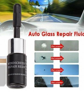 5PCS Automotive Glass Nano Repair Fluid-Car Windshield Repair Resin Cracked Glass  Repair Kit,Glass Corrector Set, Crack Repairing for Car 