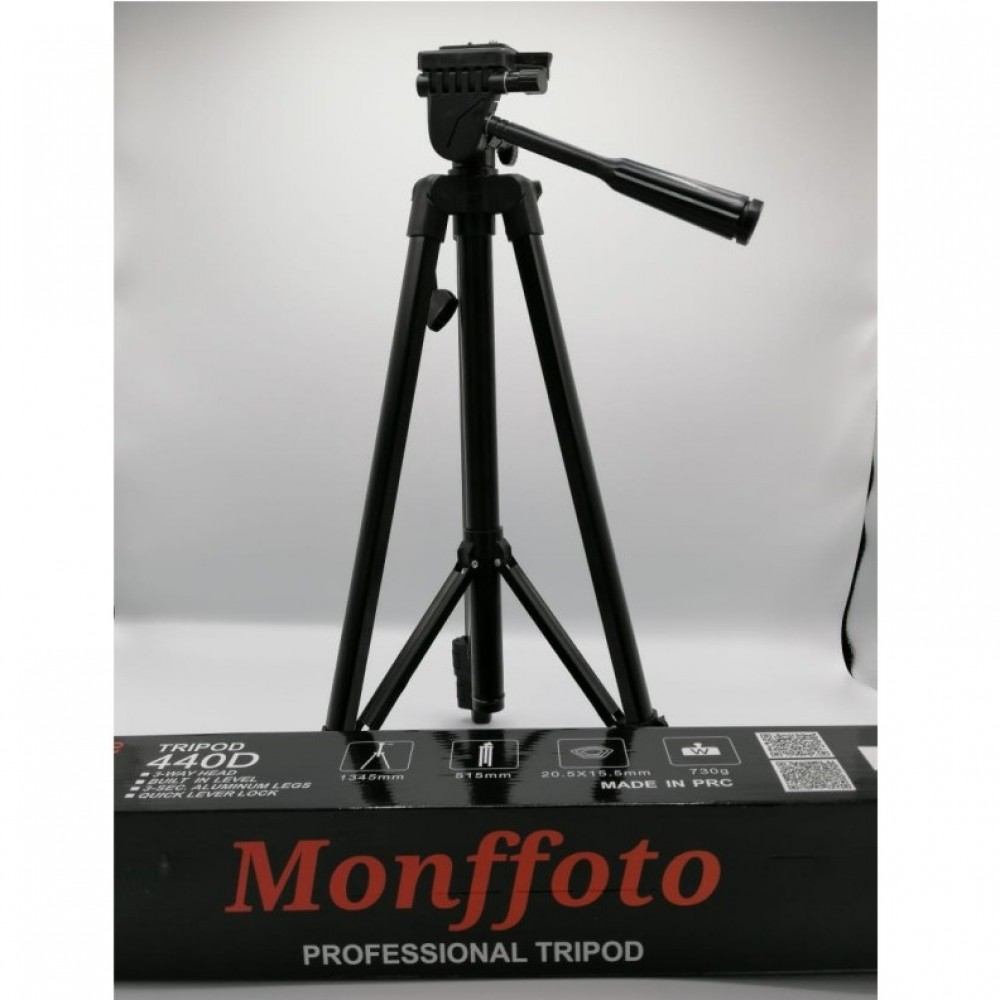 Tripod D440 Model For Mobile & Cameras Edition For Video And Stills