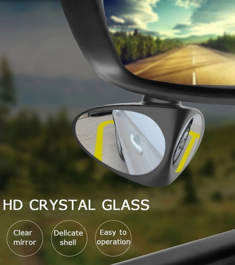 Universal 2 in 1 Car Rearview Blind Spot Mirror