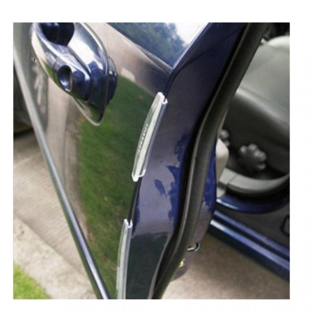 Universal Car Door Edge Guards Trim Molding Protection 8 PCS/Set Transparent