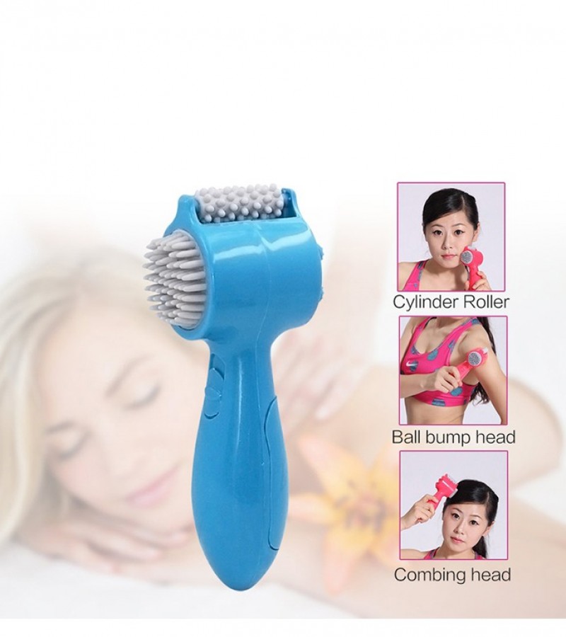 Usb Powered Multi Function Brain Comforting Massager For Head Body & Face