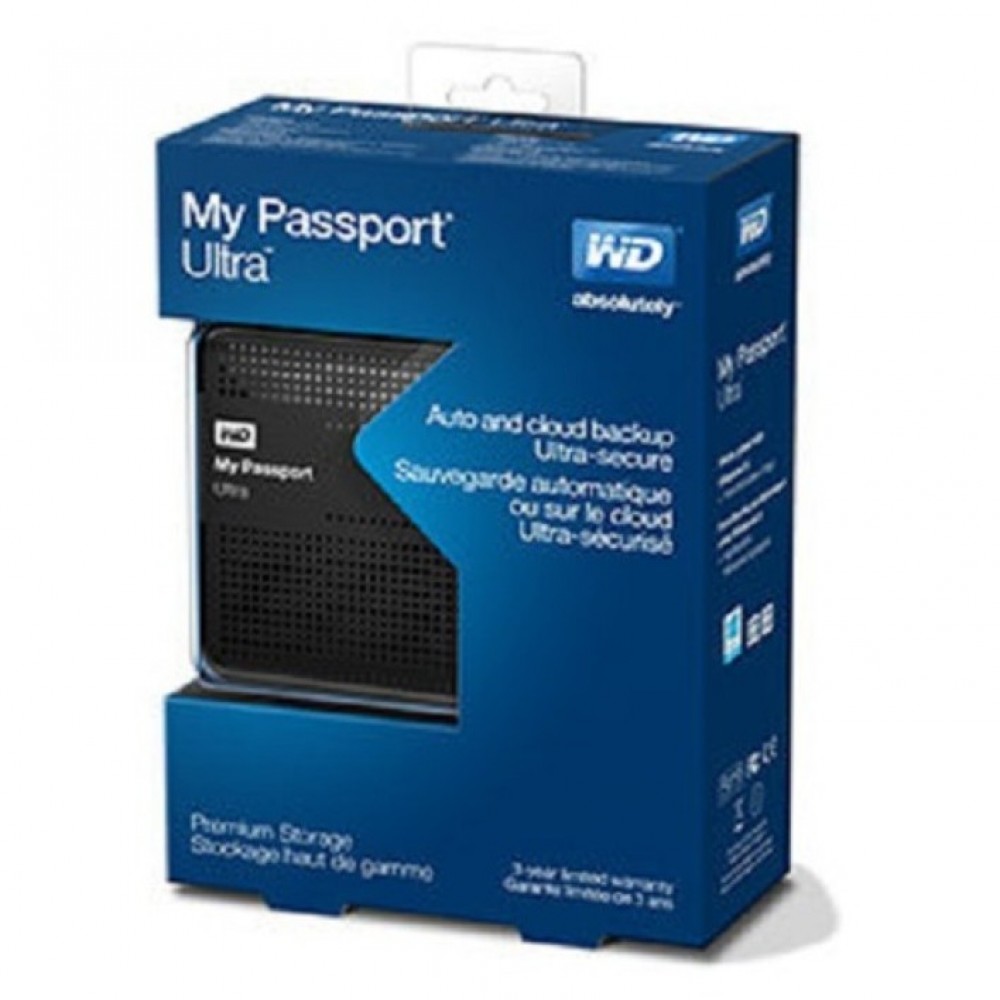 WD My Passport HDD Hard Disk 2.5 Inch Case USB 3.0