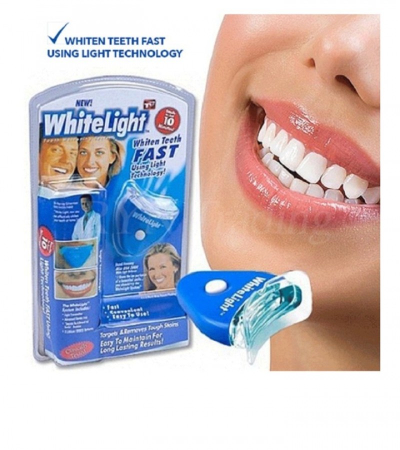 White Light Teeth Whitening System - Blue