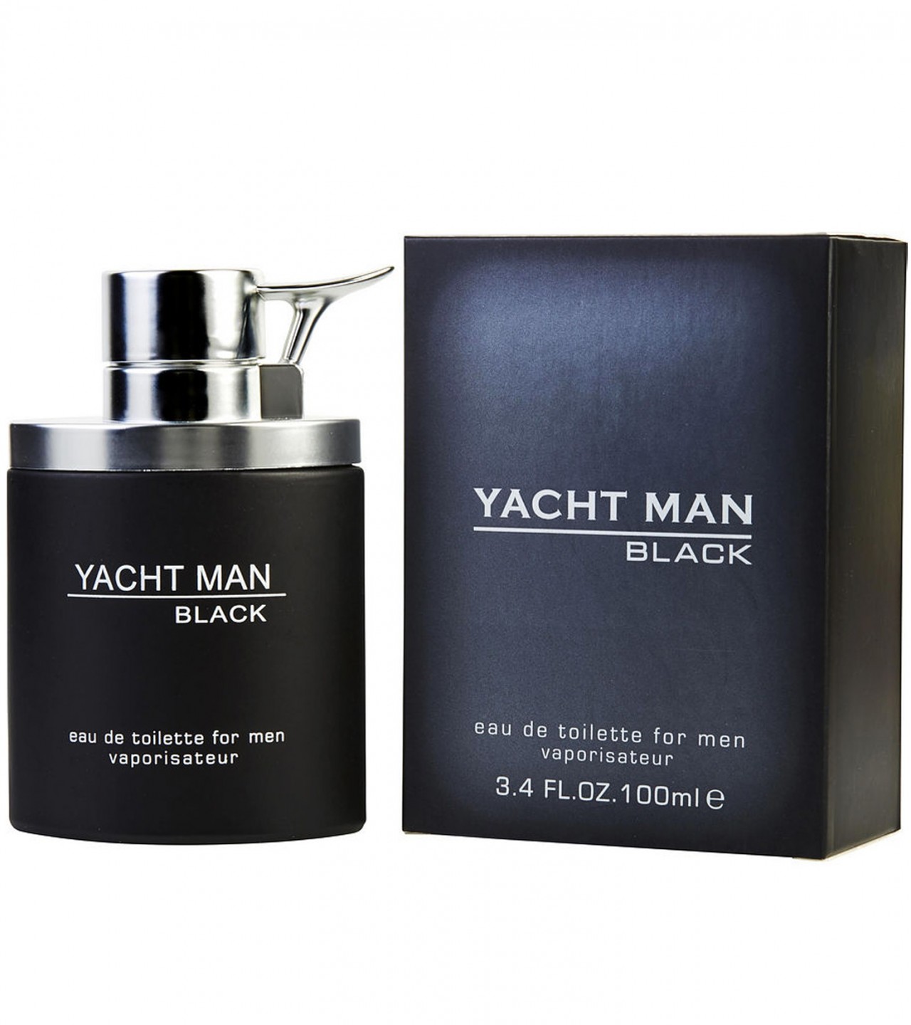 Myrurgia Yacht Man Black Perfume For Men – Eau de Parfum – 100 ml