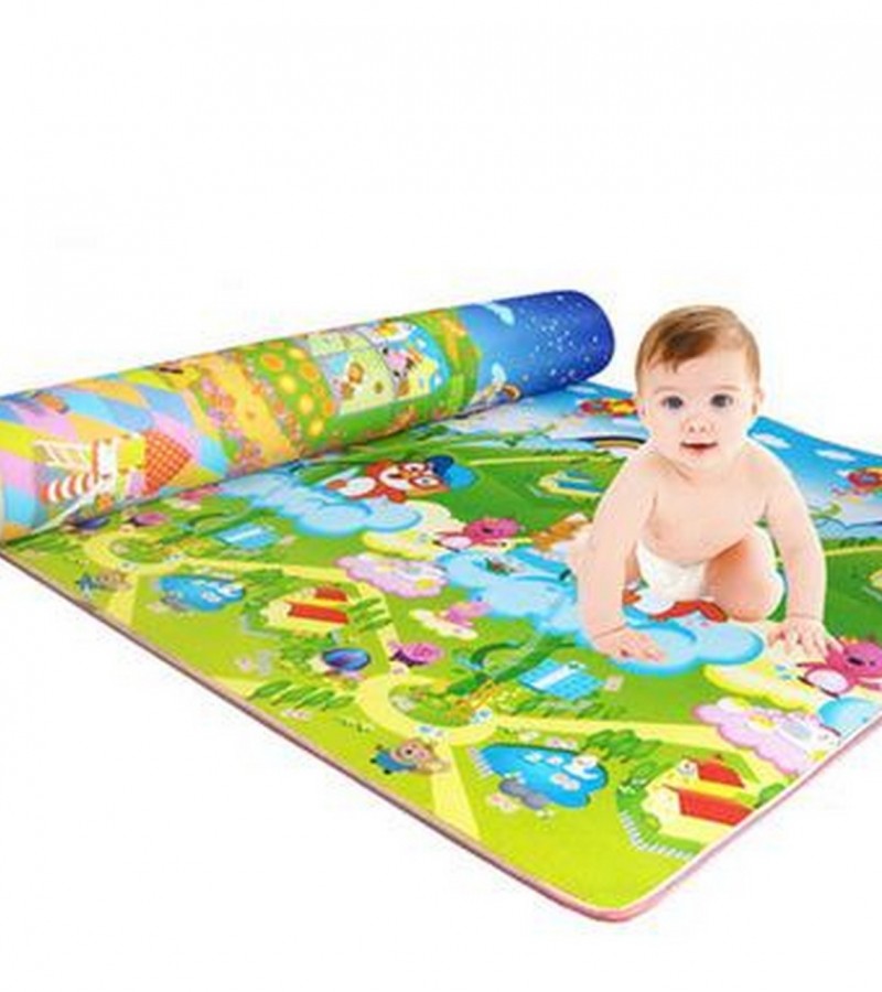 150*180cm Double-sided Baby Crawling Play Mat For Kids Floor Game Carpet Toy Mat - Different Design