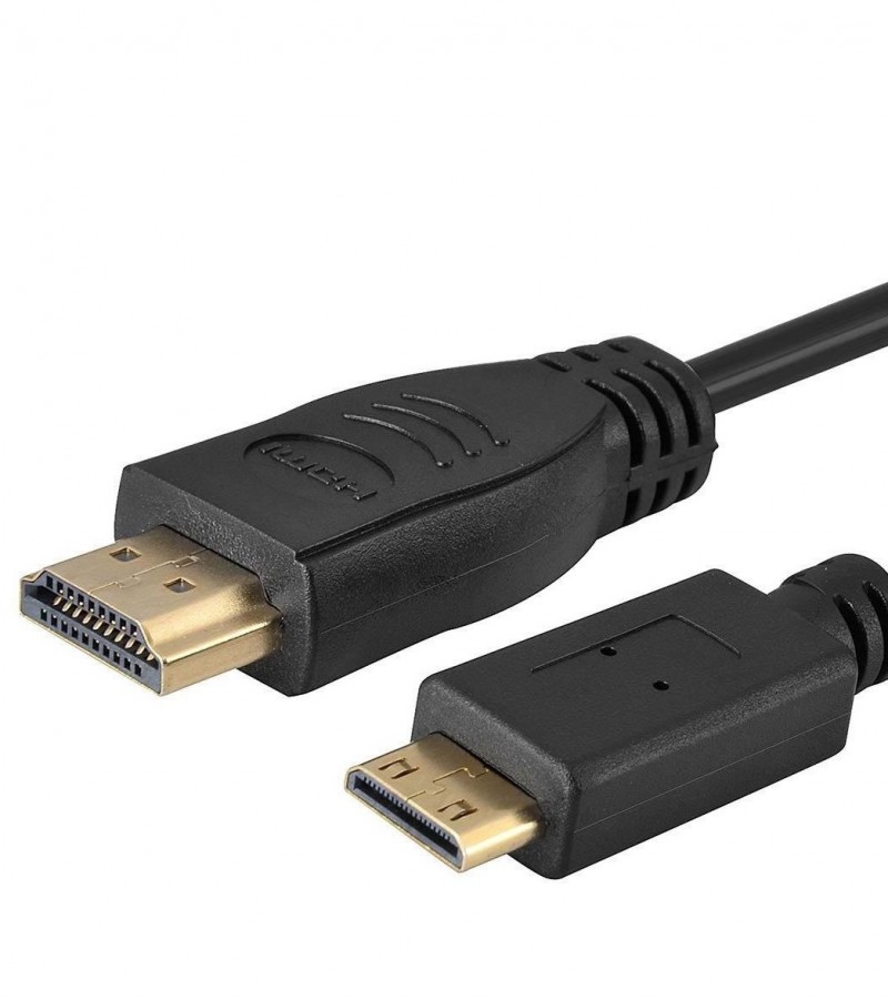 1.8M HDMI to Mini HDMI Cable, M/M for HDTV DV 1080p, High-Speed Mini-HDMI to HDMI TV Adapter Cable