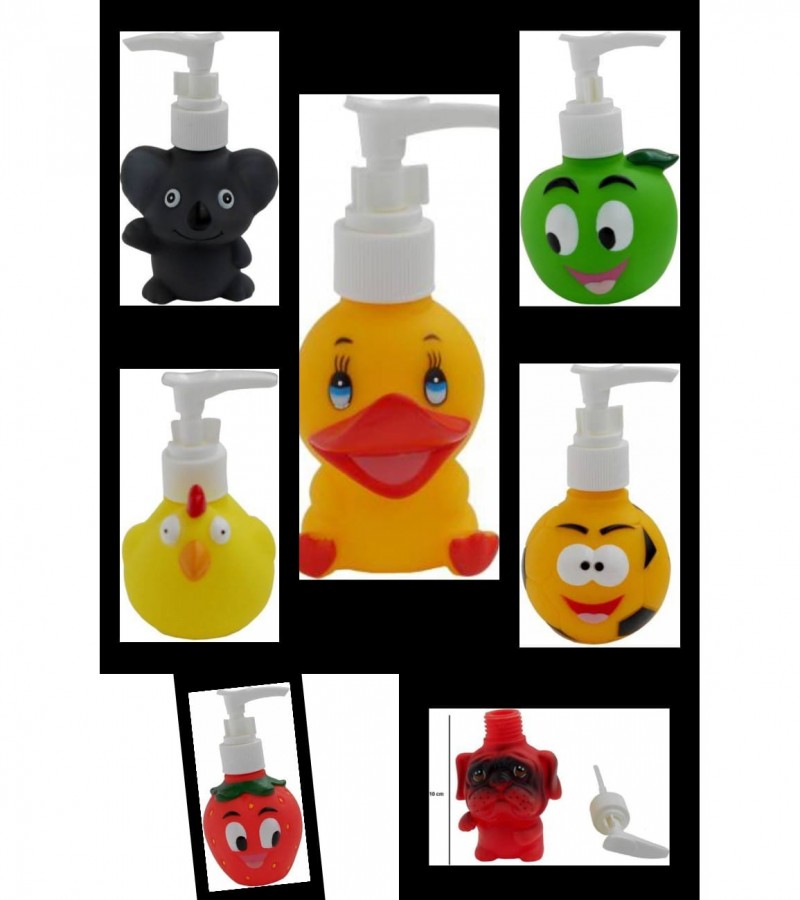 1Pcs Different Character Hand Wash Lotion Lotion Liquid Soap Shampoo Dispenser for Kids 200ML