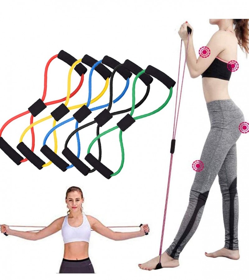 1Pcs Yoga Gum Fitness Resistance Band For Workout Muscle Fitness Rubber Elastic for Sports Exercise