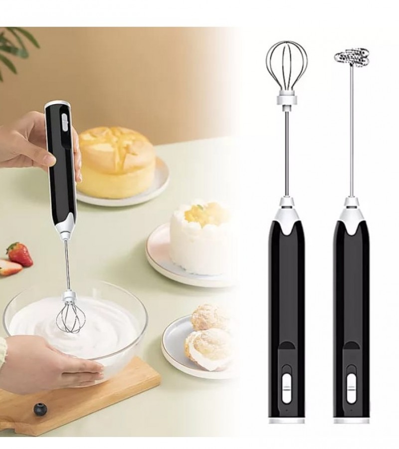 3 Modes MEOKO USB Speed Adjustable Electric Milk Frother Coffee and Egg Beater