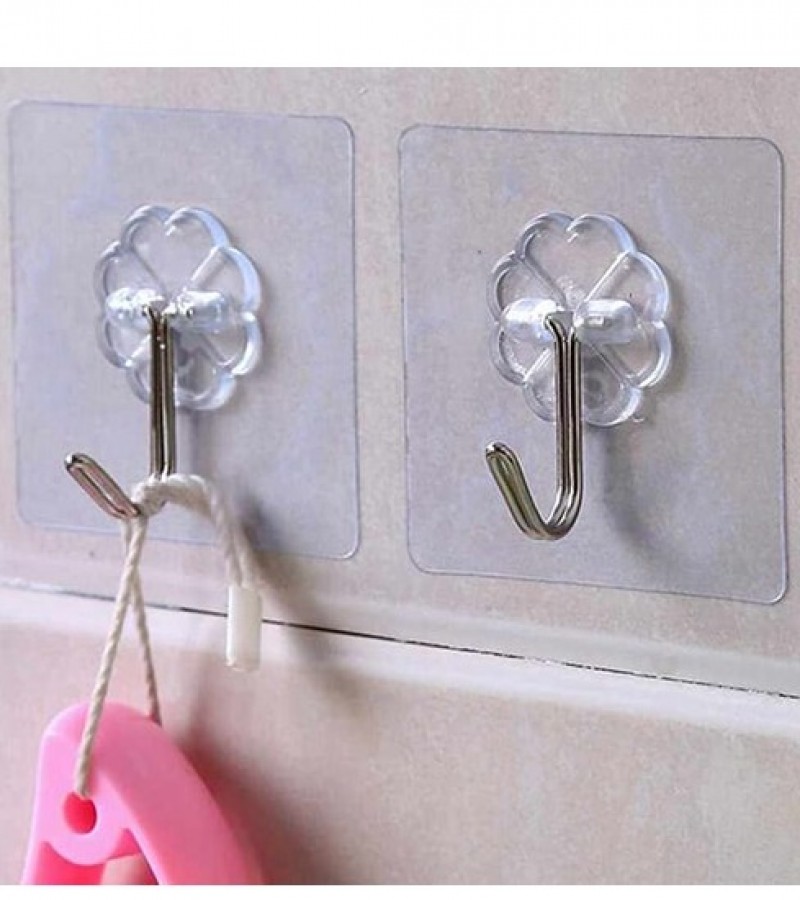 4 Pack Stainless Steel Shower Hooks Silver Clothes Hook Self Adhesive Wall  Hooks Bathroom Office – the best products in the Joom Geek online store