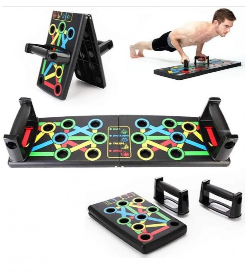 9 in 1 Push Up Rack Board Men Women Fitness Exercise Stands Body Building Training System Home