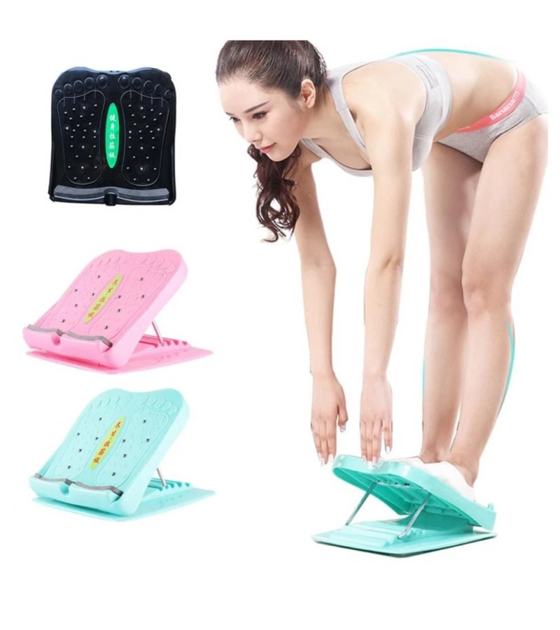 Aerobic Folding Pedal Board Exercise Fitness Plate for Foot Slimming Exerciser Pedal - Multi