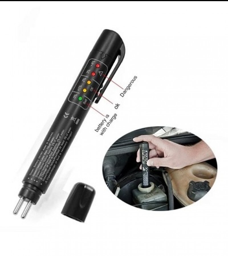 Brake Fluid Tester LED Car Vehicle Auto Automotive Testing Tool Brake Fluid Tester Pen